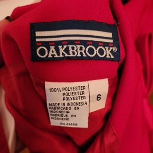 Red Dress, size 6 - polyester